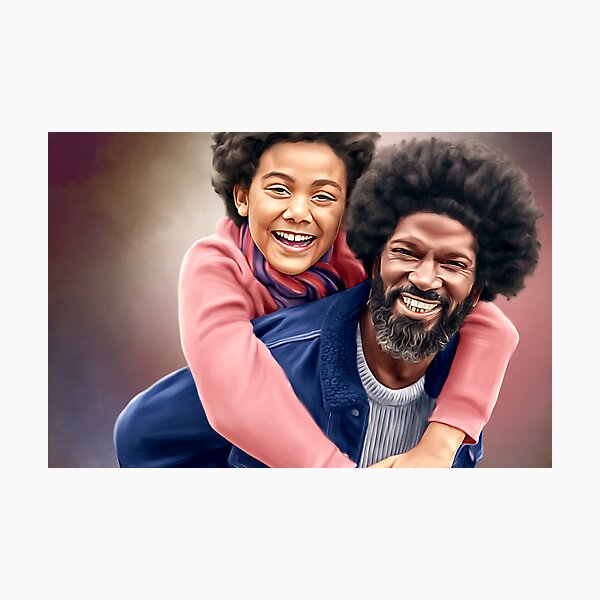 Father Son Digital Art 2 Photographic Print