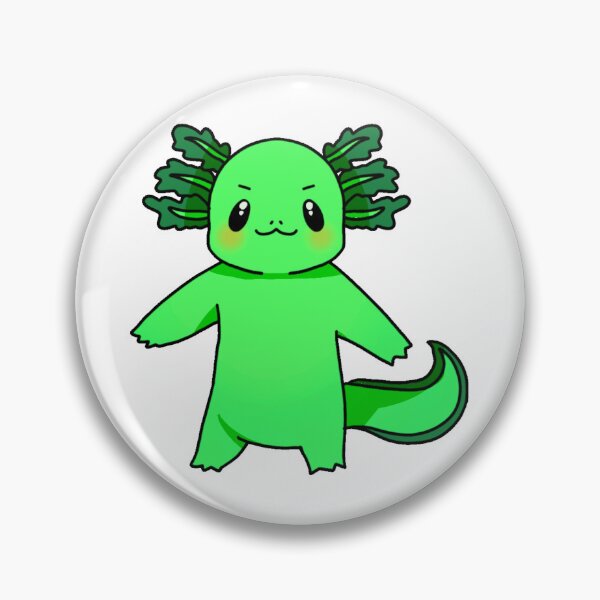 Item preview, GFP Axolotl stare designed and sold by Spherical Effects Shop.