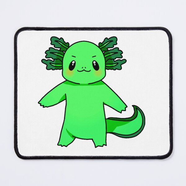 Item preview, GFP Axolotl stare designed and sold by Spherical Effects Shop.