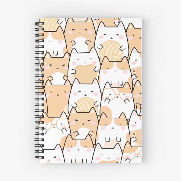 Item preview, Kawaii Cats - Orange designed and sold by murkyswamp.