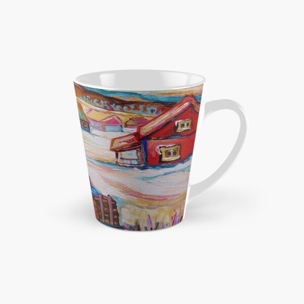 Item preview, BEAUTIFUL PAINTINGS OF CANADA LOGGER WITH SLED CHARMING QUEBEC WINTER SCENE CAROLE SPANDAU designed and sold by Carole  Spandau.