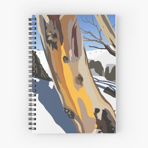 Item preview, Snowy Gumtree - Perisher Thredobo Skiing Snowboarding designed and sold by adlibcreative.