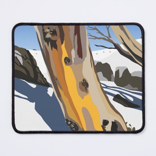 Item preview, Snowy Gumtree - Perisher Thredobo Skiing Snowboarding designed and sold by adlibcreative.