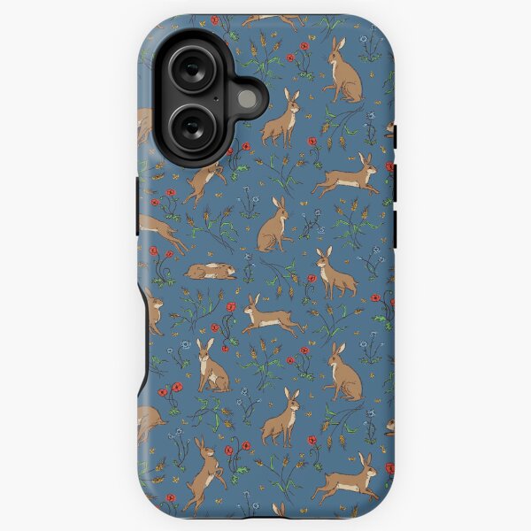 Vista previa del artículo con la obra «Liebres y flores», diseñado y vendido por tanaudel.