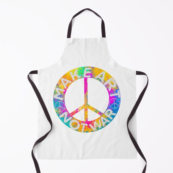 Item preview, make art not war designed and sold by D1STRACTEDart.