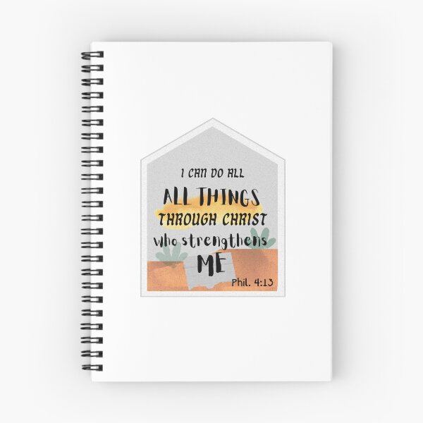 Item preview, Christ Strengthens Me designed and sold by BibleTea.