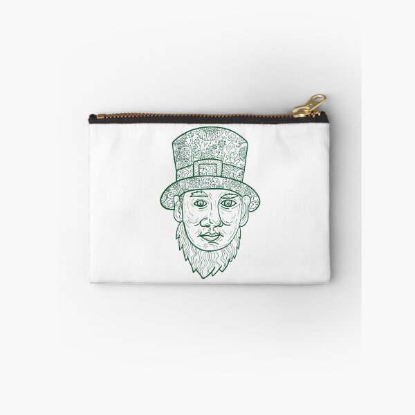 Item preview, Leprechaun Head Front Mandala designed and sold by patrimonio.