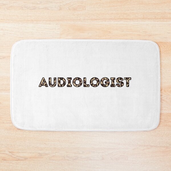 Item preview, Audiologist in Leopard Print designed and sold by Hear4theEars.