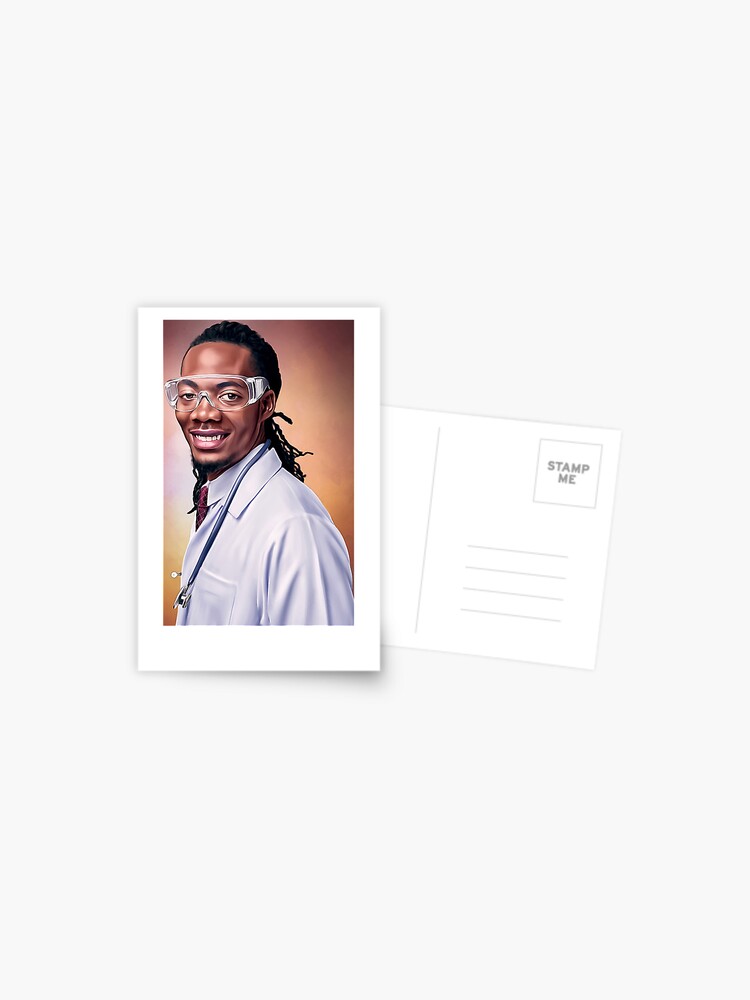 Thumbnail 1 of 2, Postcard, Digital Black Dentist 2 designed and sold by wayneflint.