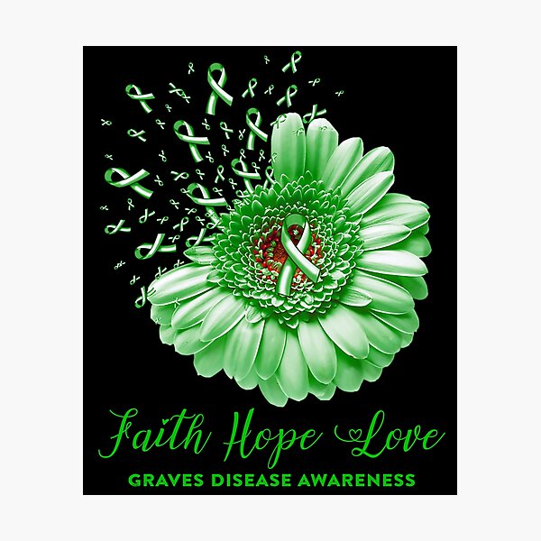 Item preview, Faith Hope Love Graves Disease Awareness designed and sold by Tadmab.