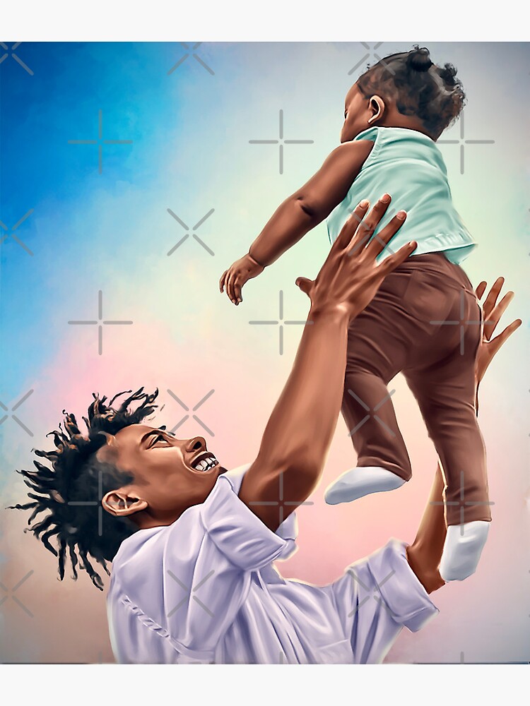 Thumbnail 2 of 2, Postcard, Digital Dad Art 1 designed and sold by wayneflint.