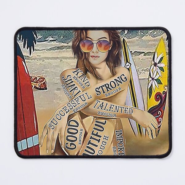 Item preview, Surfing Girl Characteristics designed and sold by olshakov2018.