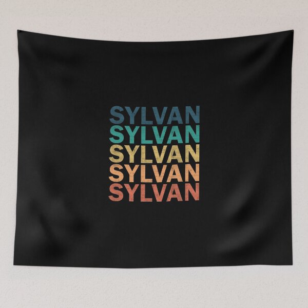 Item preview, Sylvan Name T Shirt - Sylvan Vintage Retro Name Gift Item Tee designed and sold by artiagasonya.