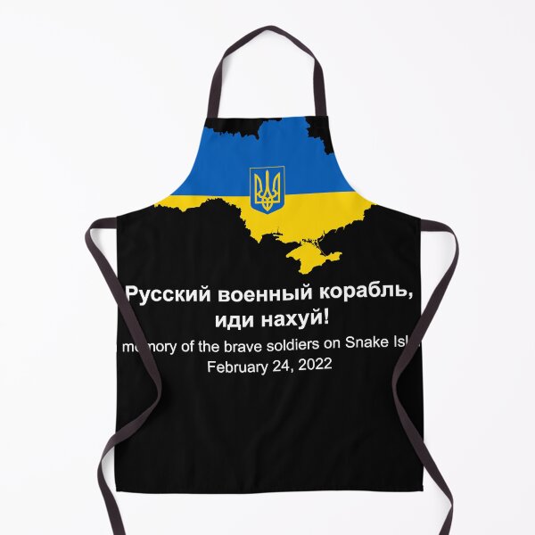 Item preview, Ukraine Snake Island Russian warship go yourself, white text designed and sold by alvinaha.