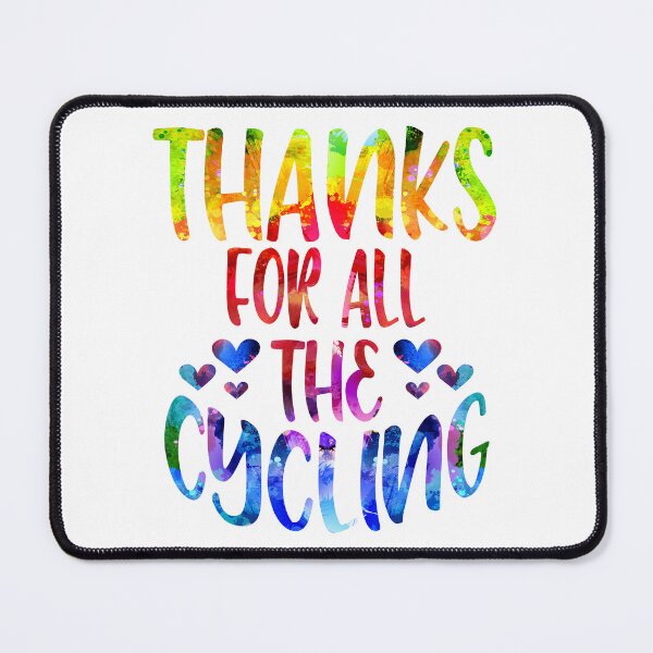 Item preview, Thanks For All The Cycling watercolor designed and sold by Byrd-Maureen.