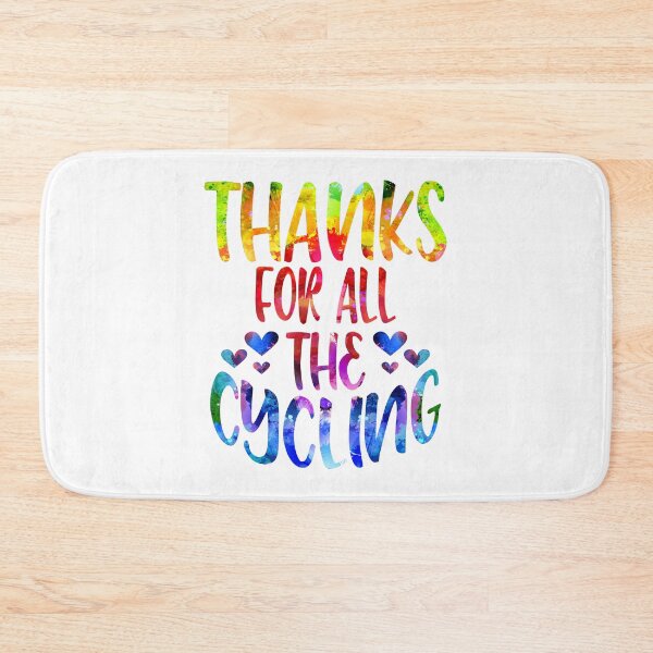 Item preview, Thanks For All The Cycling watercolor designed and sold by Byrd-Maureen.
