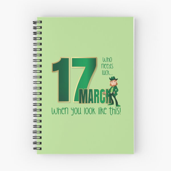 Item preview, Who Needs Luck... (on Green) designed and sold by PawsitiveMum.