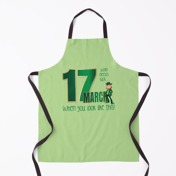 Item preview, Who Needs Luck... (on Green) designed and sold by PawsitiveMum.