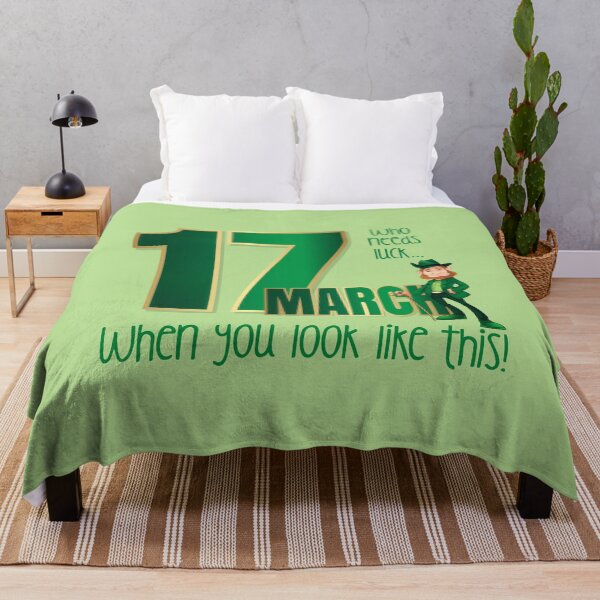 Item preview, Who Needs Luck... (on Green) designed and sold by PawsitiveMum.
