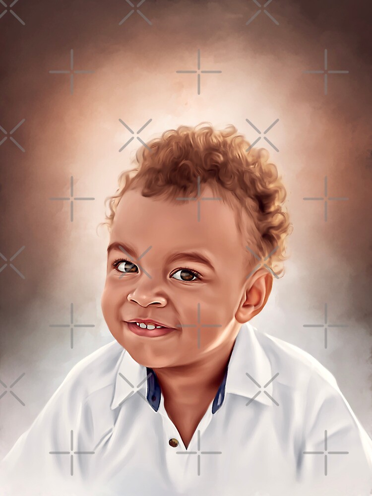 Thumbnail 3 of 3, Canvas Print, Digital Kid Art 2 designed and sold by wayneflint.