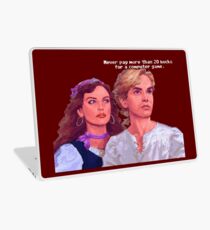 Guybrush and Elaine Laptop Skin