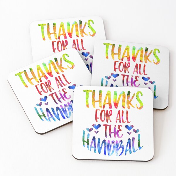 Item preview, Thanks For All The Handball watercolor designed and sold by Byrd-Maureen.