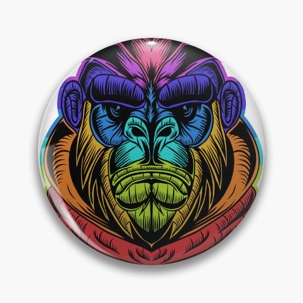 Item preview, monkey gorilla designed and sold by adiskiart.