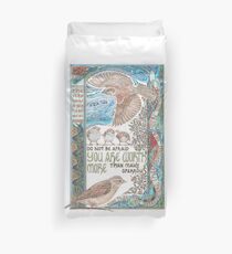 More than Many Sparrows Duvet Cover