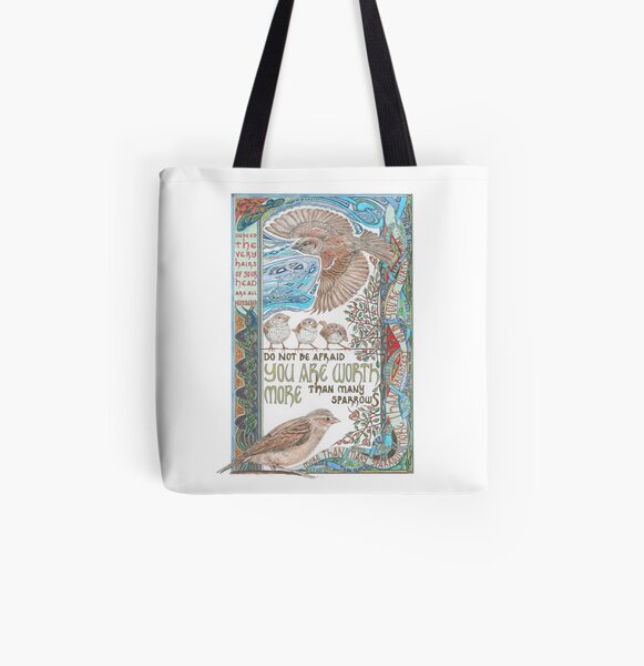 More than Many Sparrows All Over Print Tote Bag