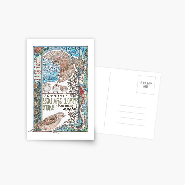 Item preview, More than Many Sparrows designed and sold by Lindisfarne Scriptorium.