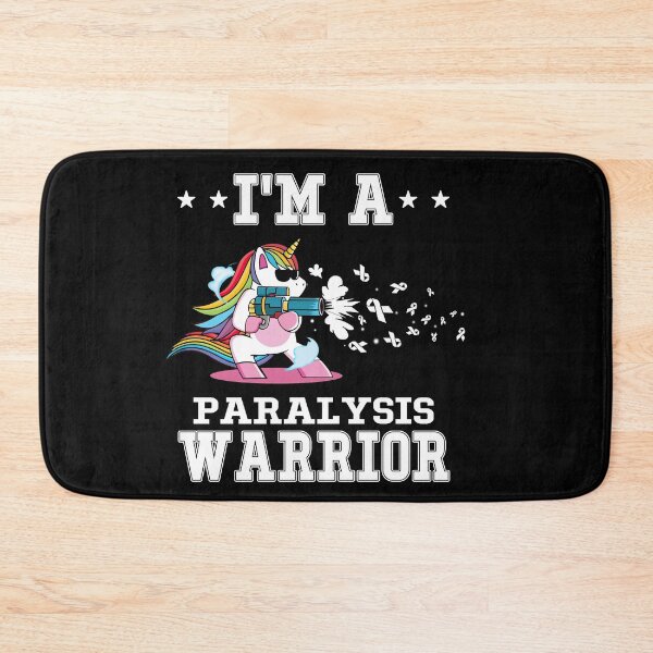 Item preview, Funny Unicorn I'm A Paralysis Warrior designed and sold by heppenp.