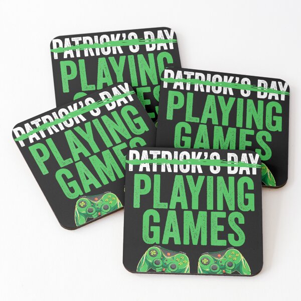 Item preview, P Is For Playing Games St Patricks Day Funny Gamer Boys Kids designed and sold by DavidBenson47.