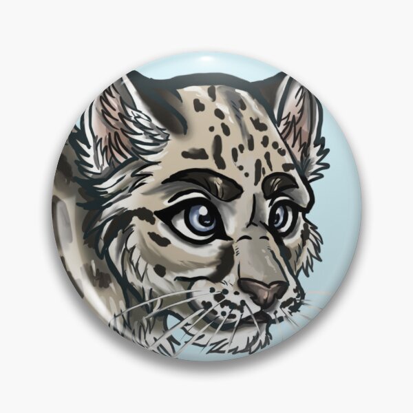 Item preview, Snow leopard cub designed and sold by Lizzeh.
