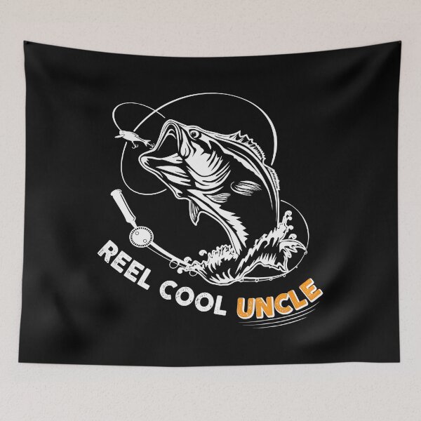 Item preview, Reel Cool Uncle Cute Bass fish Father's day designed and sold by ericrichard059.