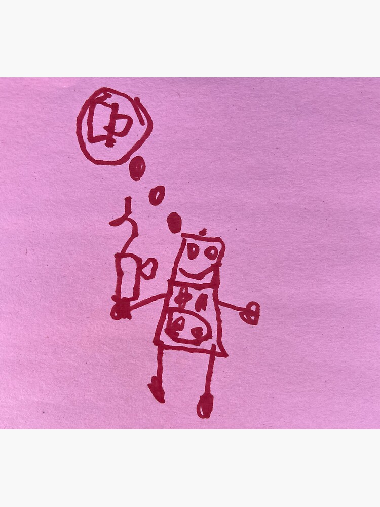Thumbnail 3 of 3, Sticker, Even robots like cocoa! designed and sold by KevinHoneycutt.