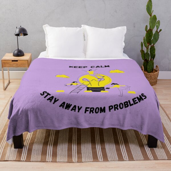 Item preview, Keep calm and stay away from problems designed and sold by Eve :).