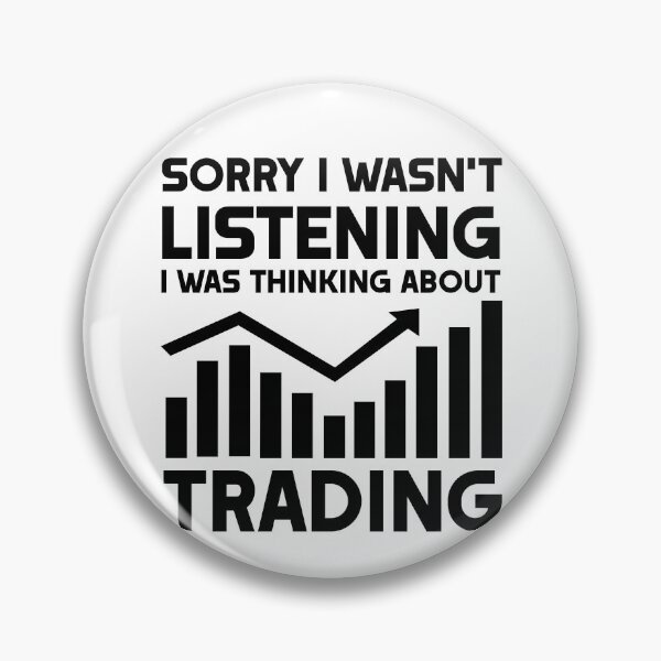 Item preview, Sorry I wasn't Listening Trader Stock Market Forex Crypto black designed and sold by Trader-Style.