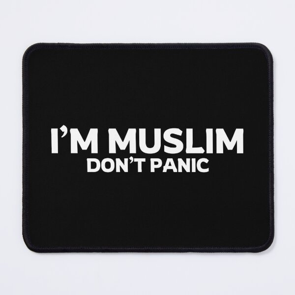 Item preview, im muslim dont panic - islamic art quotes 3 designed and sold by EfenDesign.