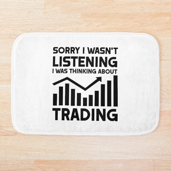 Item preview, Sorry I wasn't Listening Trader Stock Market Forex Crypto black designed and sold by Trader-Style.