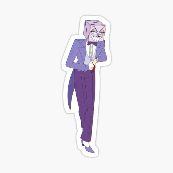 king dice Sticker for Sale by demiitrees