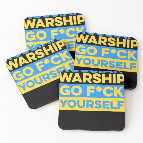 Item preview, Russian WarShip Go Fuck Yourself Free Ukraine, Ukrainian American, Support The Ukraine designed and sold by cedericoran.