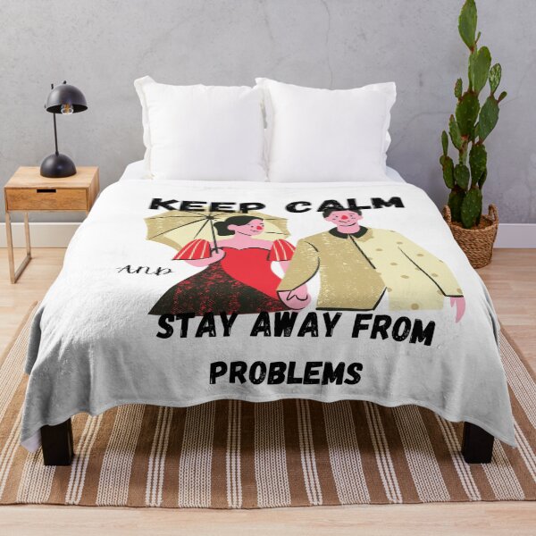 Item preview, Keep calm and stay away from problems designed and sold by Eve :).
