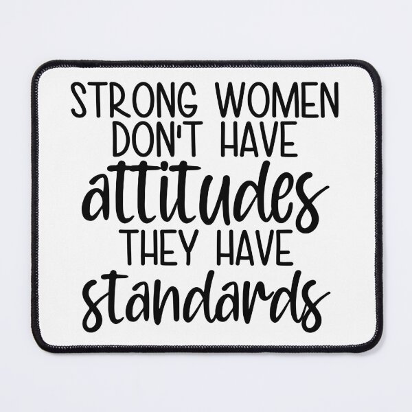 Item preview, Strong Women don't have attitudes they have standards Happy International women's day 2022 designed and sold by eviesfashion.