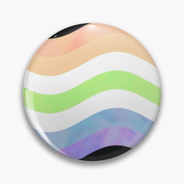 Item preview, Agenderfaunet Wavy Pride Flag designed and sold by Fruct.