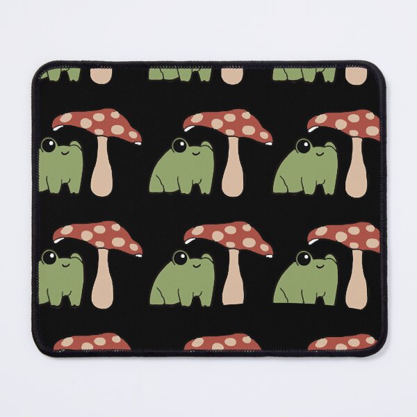 Item preview, Frog and Mushroom Pattern- Transparent Background designed and sold by ivinfarris.
