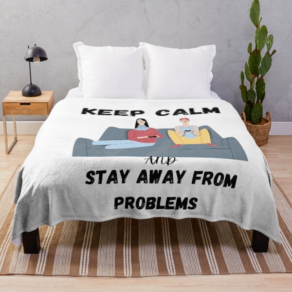 Item preview, Keep calm and stay away from problems designed and sold by Eve :).