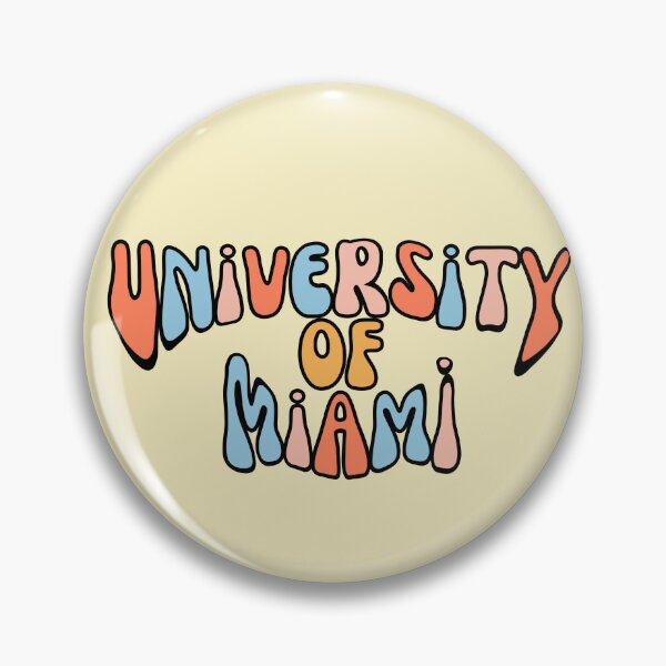 Artikelvorschau, Retro Beach College der Universität von Miami entworfen und verkauft von reannyn.