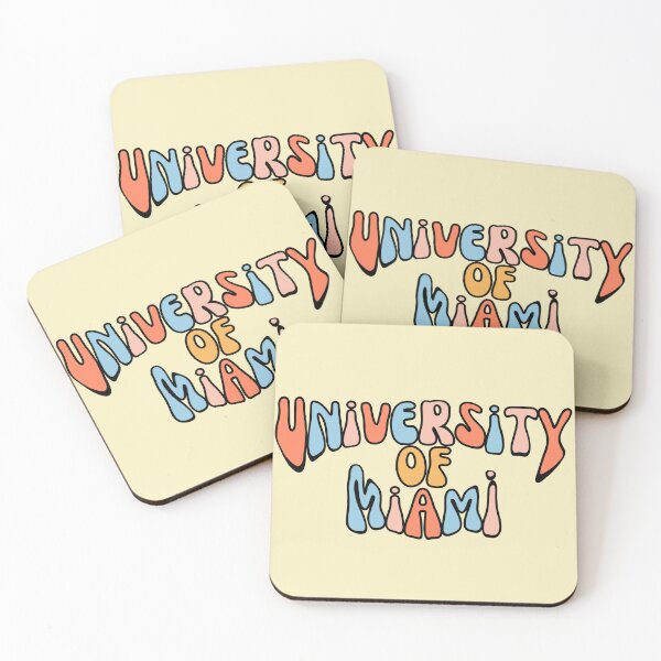 Artikelvorschau, Retro Beach College der Universität von Miami entworfen und verkauft von reannyn.