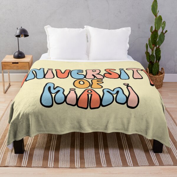 Item preview, University of Miami Retro Beach College designed and sold by reannyn.