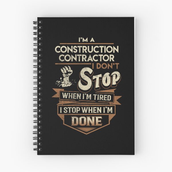 Item preview, Construction Contractor T Shirt - I Stop When Done Job Gift Item Tee designed and sold by natalinedk.
